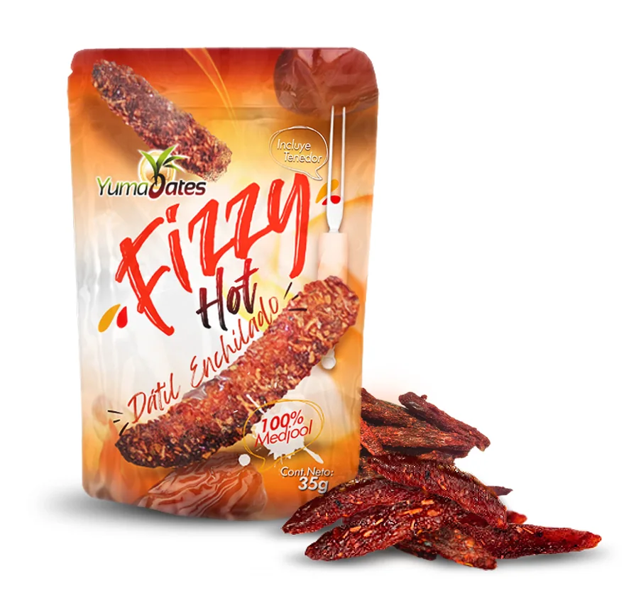 Yuma Dates Fizzy Hot Enchilado product pouch